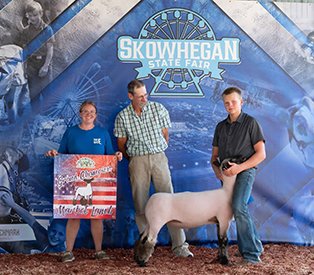 Grand Champion Market Lamb
Skowhegan State Fair (Maine)