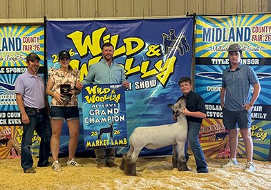 Reserve Grand Champion Market Lamb
Wild & Wooly (Texas)